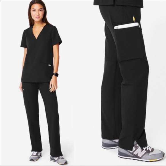 Figs Livingston scrub pants with side pockets - Picture 5 of 6